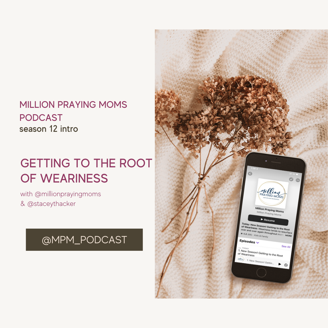 {New Podcast Season} Getting to the Root of Weariness