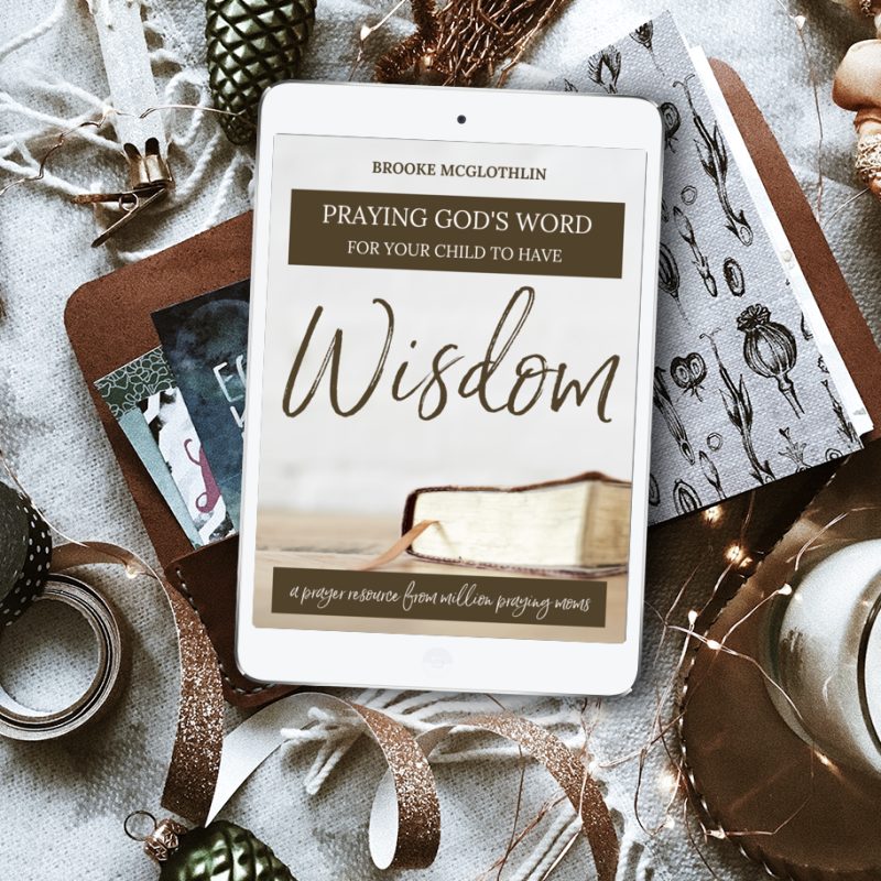 Praying God's Word for Your Child to Have Wisdom