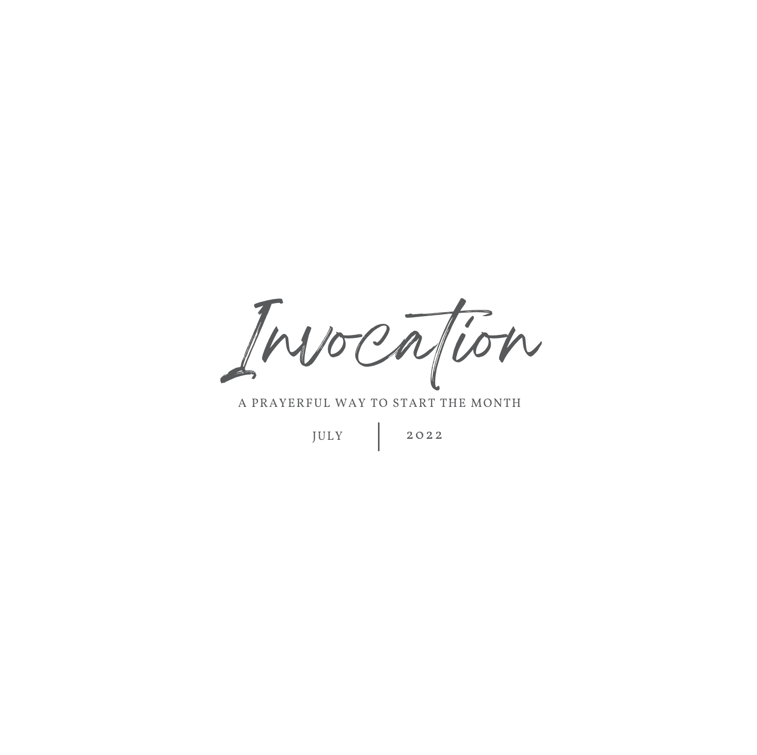 {Invocation} July 2022