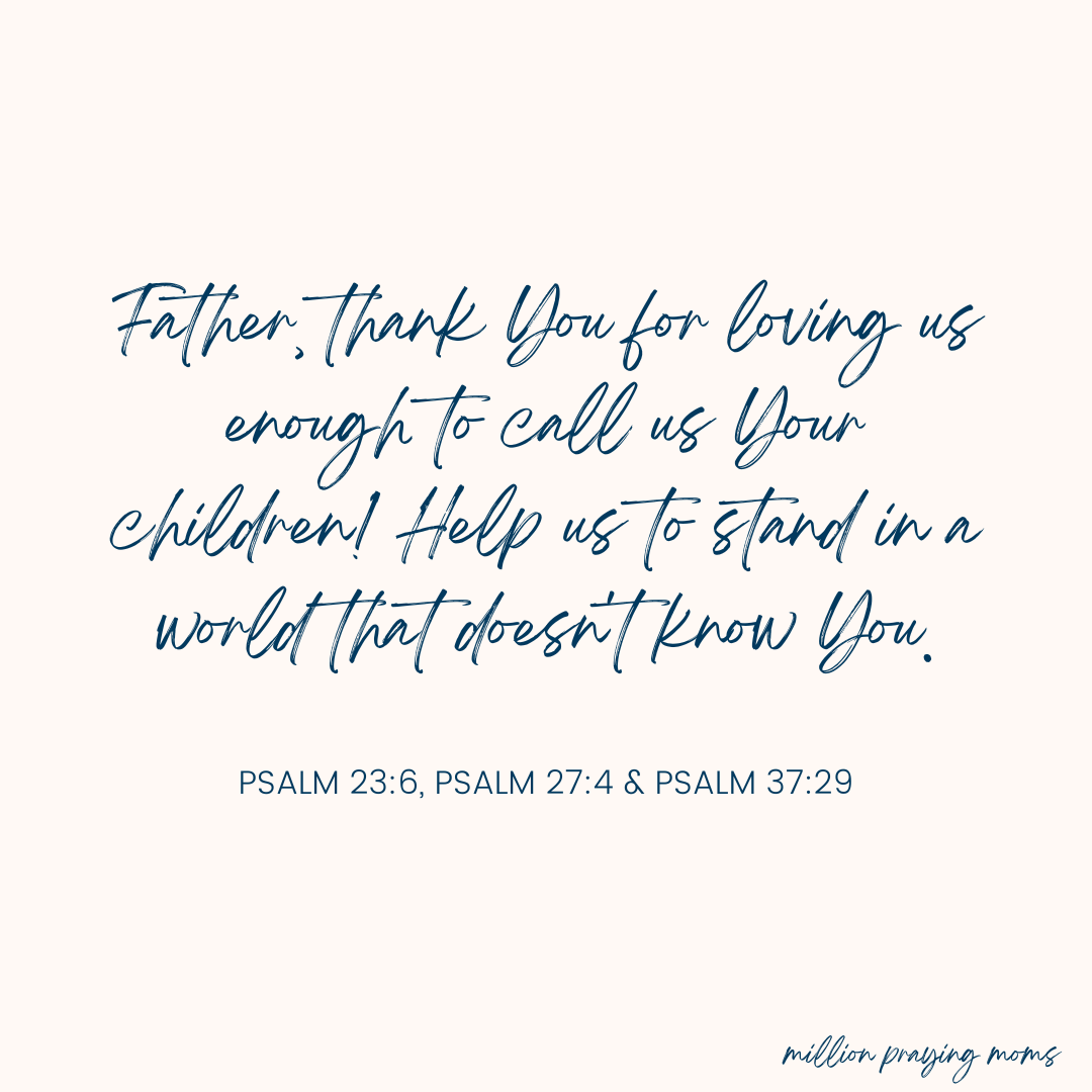 Psalm 23 prayer