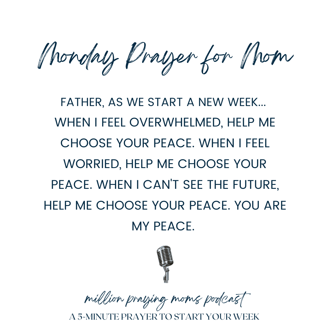 {A Monday Prayer} for Peace in the Midst of Pain