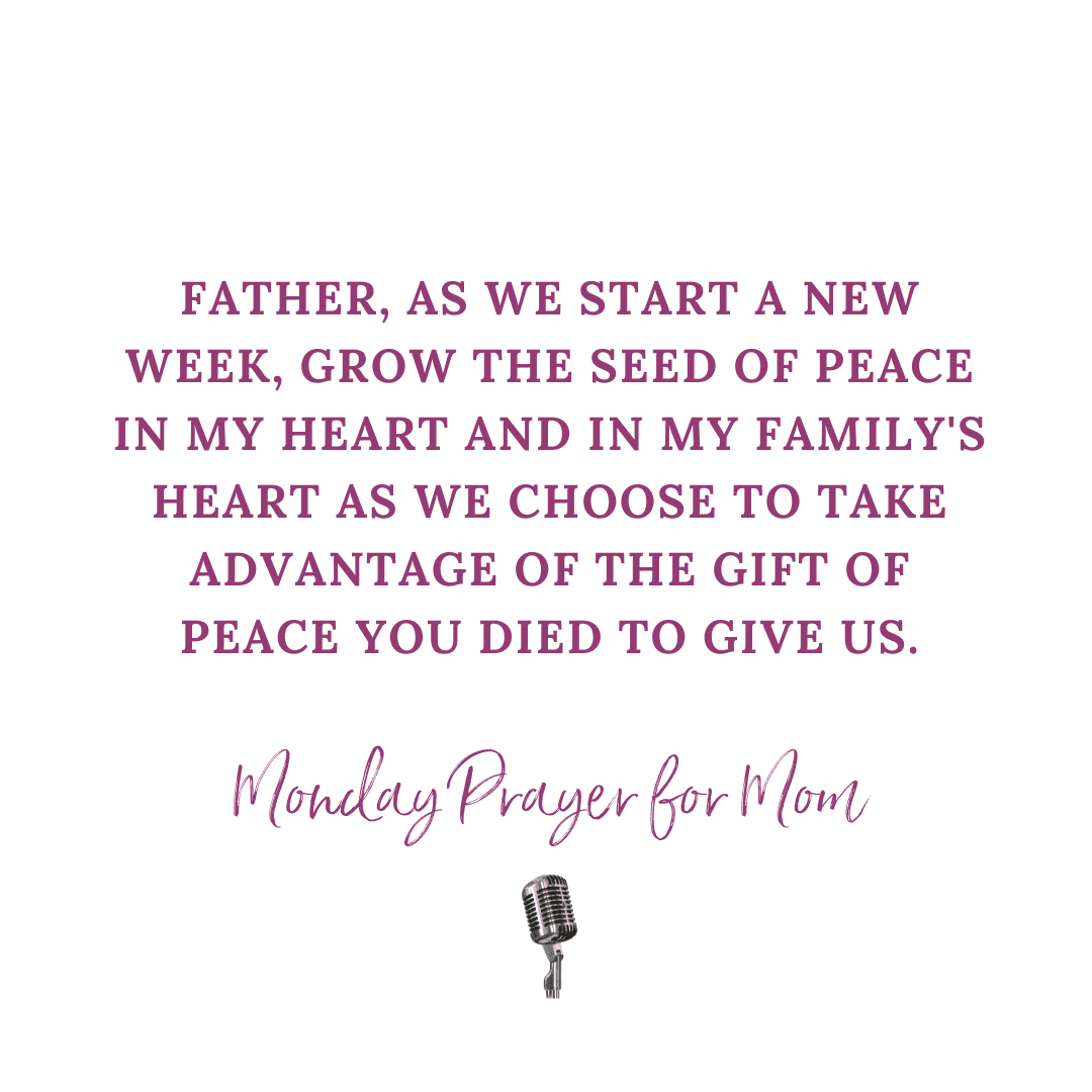 {A Monday Prayer} for Peace (when you don’t understand peace)
