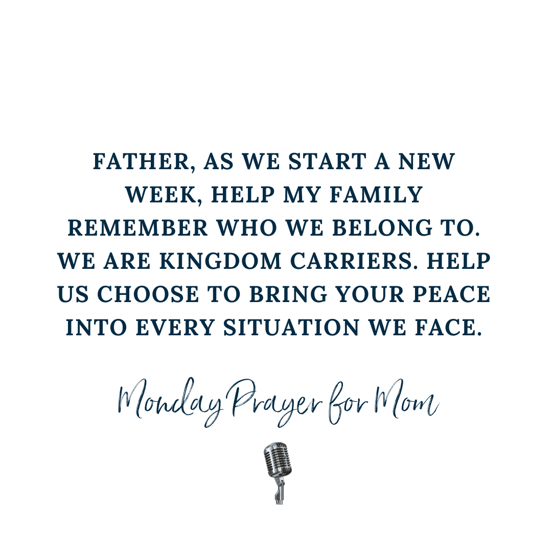 {Peace Prayers} For Being a Kingdom Carrier