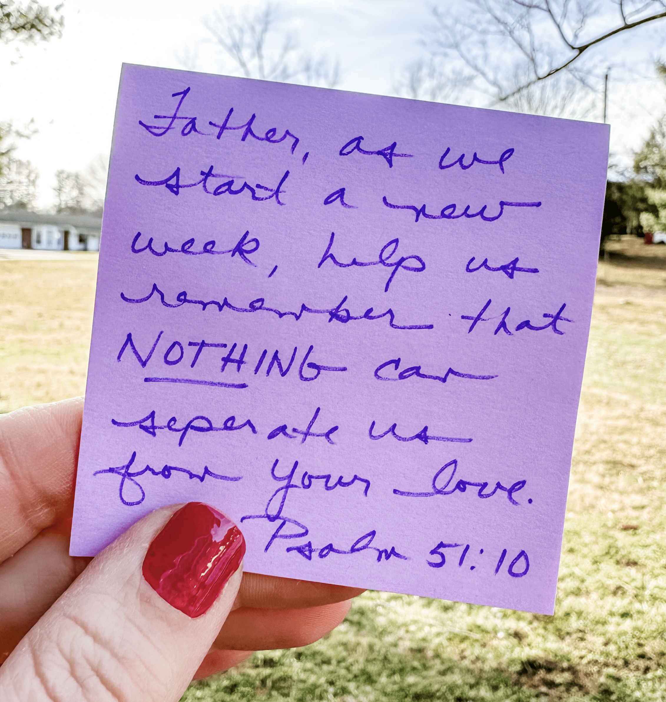 {5-Minute Prayer} for a Clean Heart