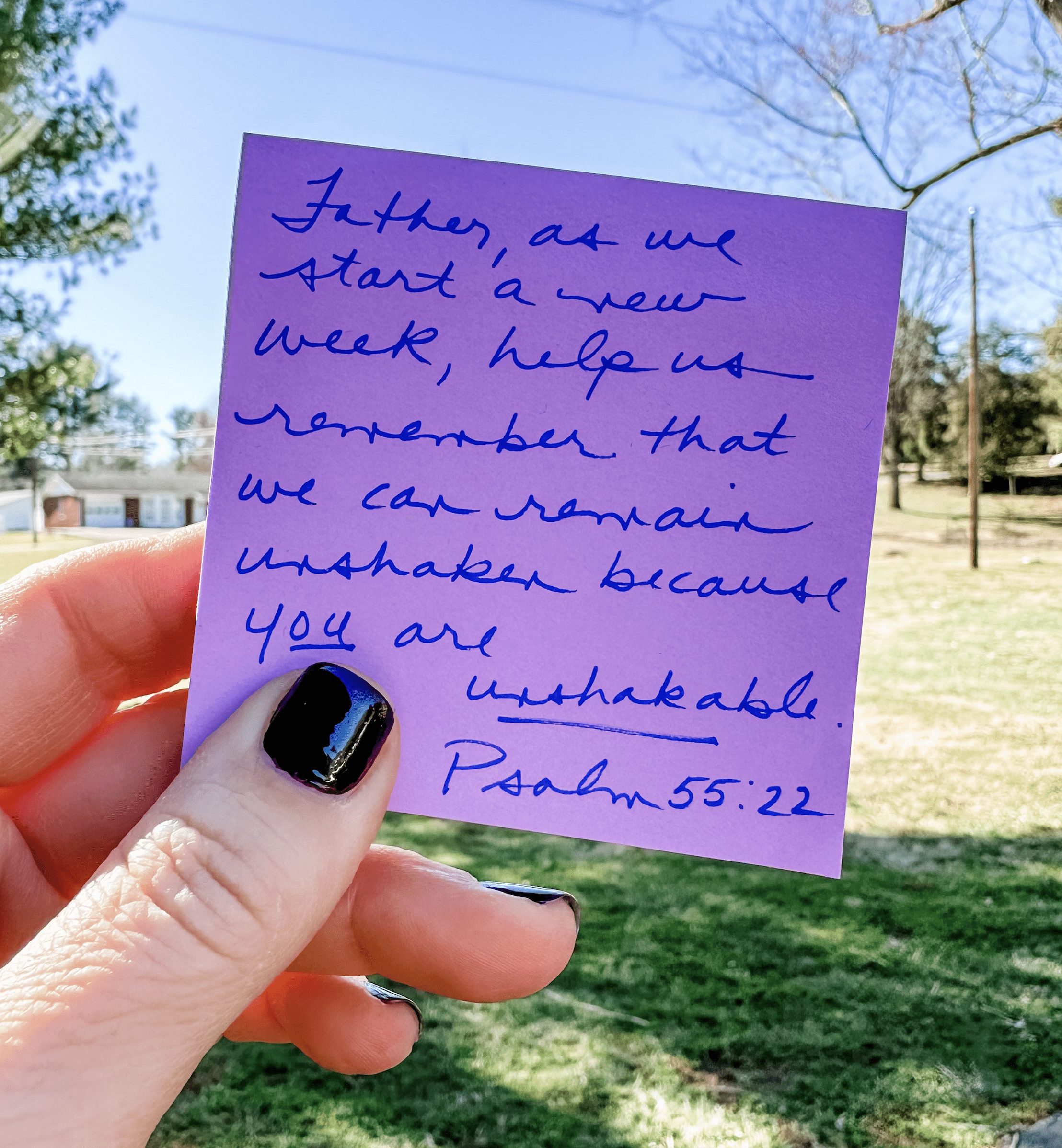 A 5 Minute Prayer for When You Feel Shaken