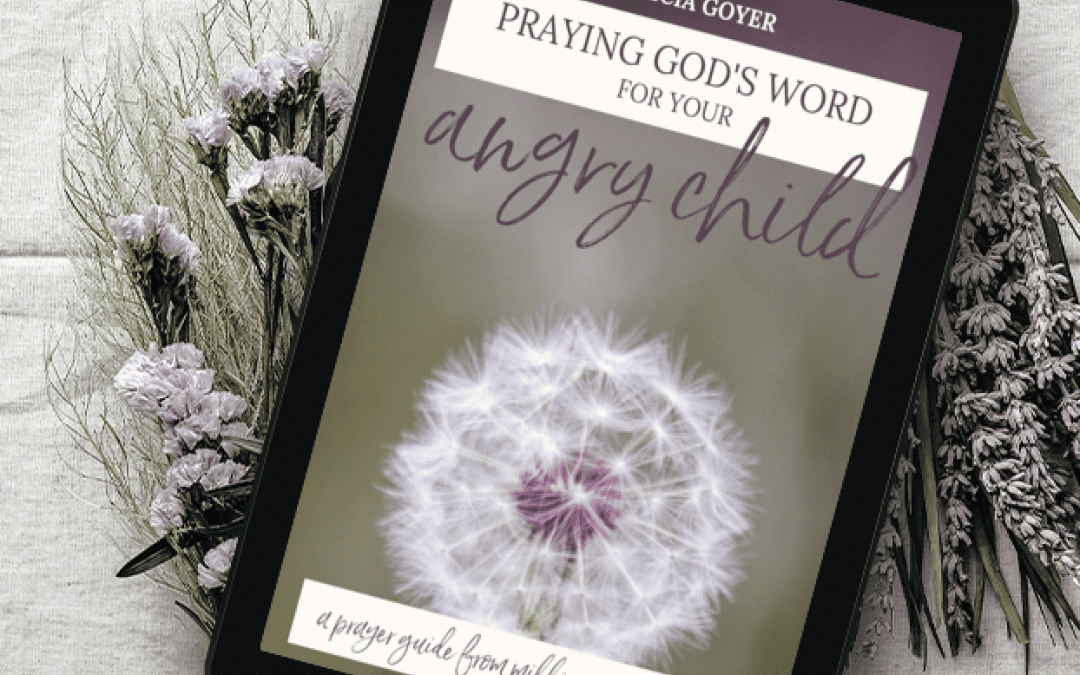 Praying God’s Word for Your Angry Child