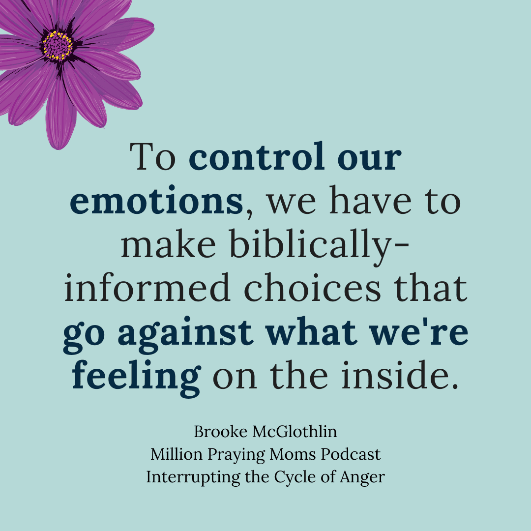 Interrupting the Cycle of Anger