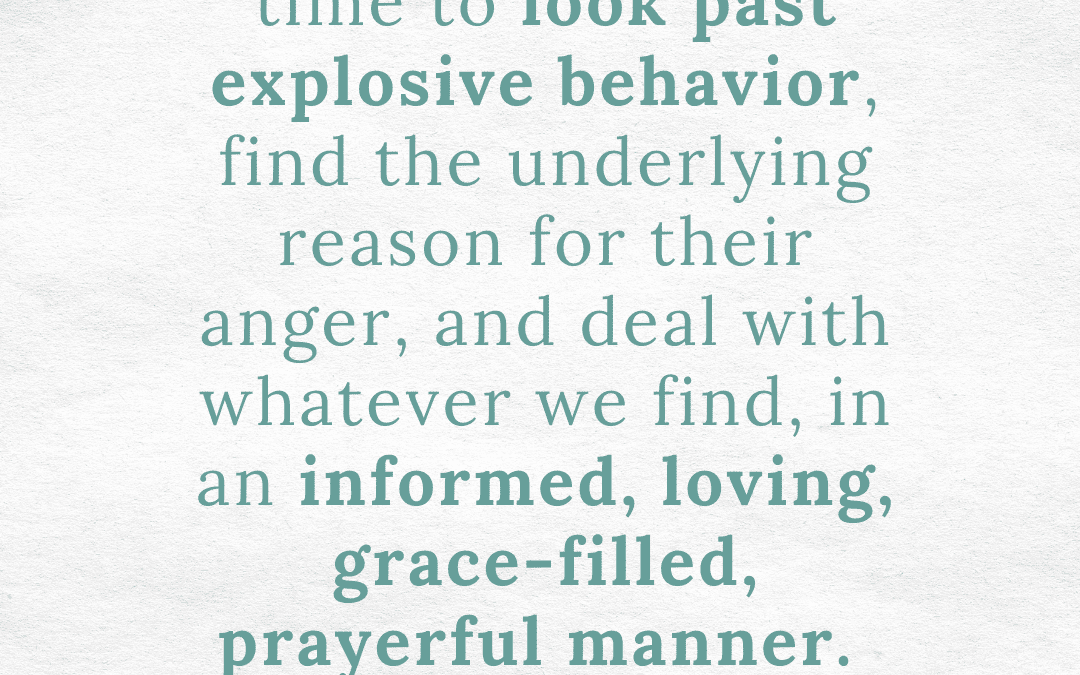 A Grace-Filled Response to Anger