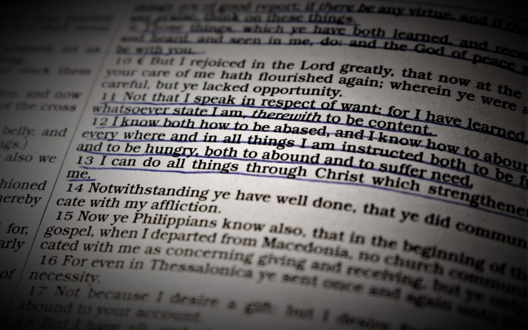 What Philippians 4:13 REALLY Means